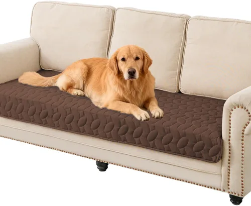 Vista 55 de Ameritex Funda impermeable para cama de mascotas, manta antideslizante para cama de perro, para sofá y muebles, impermeable, nuevo diseño