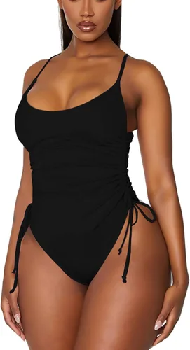 Vista 9 de Traje de baño sexy de una pieza para mujer con control de abdomen
