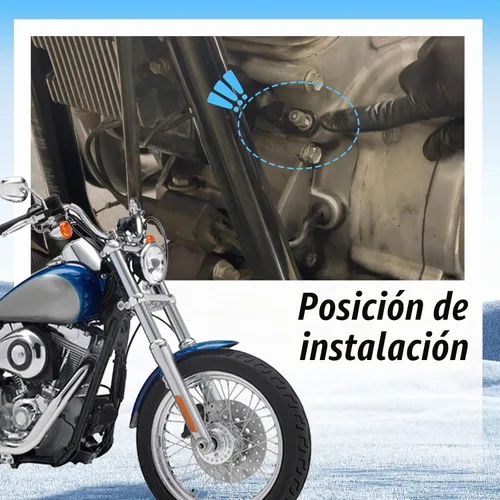 Vista 5 de Sensor de posición del cigüeñal compatible con Touring Dyna Electra FLHT FLHR FXD Wide Glide Road King 2000 2001 2003 Reemplazo #: 32798-00B