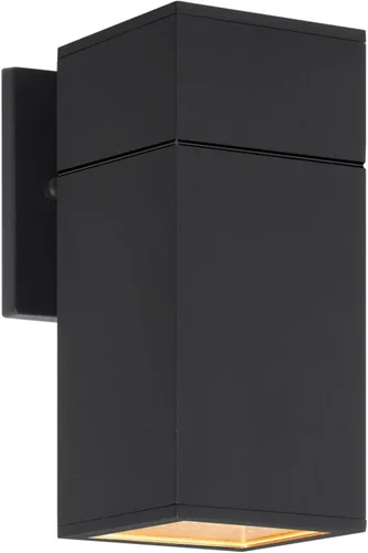 Vista 22 de Lámpara de pared para exteriores, iluminación exterior – Listado ETL, aluminio fundido a presión antioxidante, impermeable, diseño de cilindro