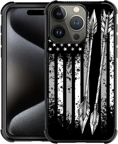 Vista 734 de Funda compatible con iPhone 15, diseño de elefantes africanos, diseño increíble a prueba de golpes, antiarañazos, carcasa trasera de policarbonato