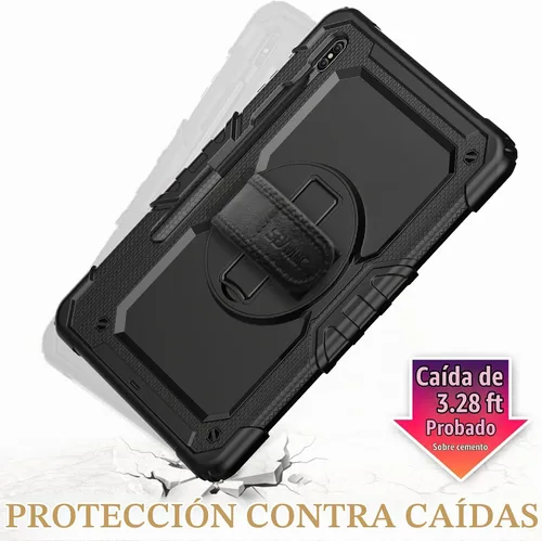 Vista 6 de SEYMAC stock Funda para Samsung Galaxy Tab S7 FE / S8 Plus 5G Funda de 12.4 pulgadas con protector de pantalla portalápices