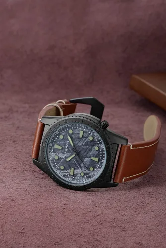 Vista 4 de BRIGADA Relojes de pulsera de cuarzo para hombre de negocios, para hombres maduros, impermeables, analógicos