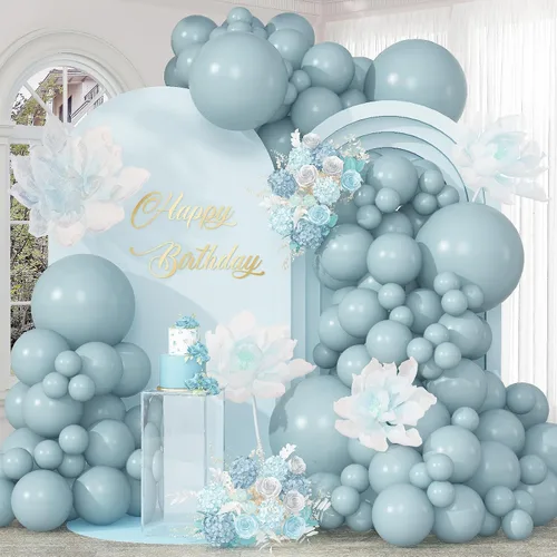 Vista 29 de Globos dorados champán, 60 globos pequeños de látex champán metálico de 5 pulgadas para arco de guirnalda de globos, globos cromados y champán de 5