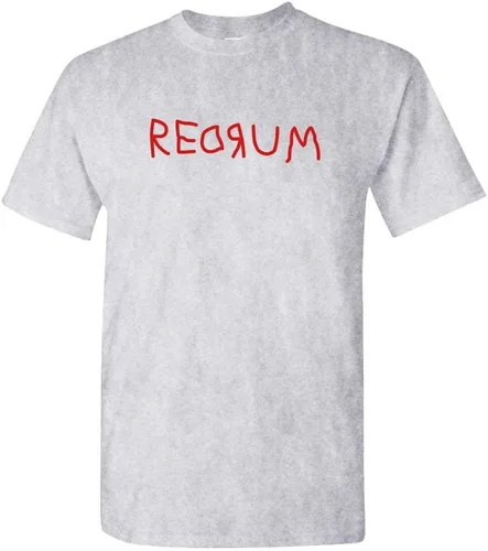 Vista 8 de The Goozler Redrum - 80's Horror Movie Kubrick Murder - Camiseta de algodón para hombre Negro