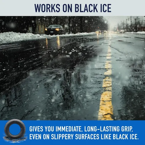 Vista 6 de Ice Traction – Fast-Acting Traction Granules for Snow & Black Ice Pet & Kid Safe Non-Corrosive, Chloride-Free Safe for Concrete, Decks & Metal
