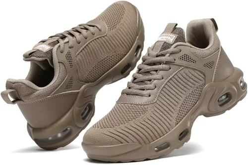 Vista 6 de Kapsen Men's Air Running Shoes Lightweight Breathable Walking Shoes Non Slip Fashion Sneakers Mesh Workout Casual Sports Shoes