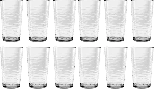 Vista 12 de Foundry - Copas de vino acrílicas, transparentes, 13.5 onzas, juego de 6