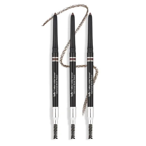 Vista 11 de Billion Dollar Brows Lápiz universal para cejas: diseño de doble punta con punta de precisión y espiral, acabado mate, impermeable, fácil de usar