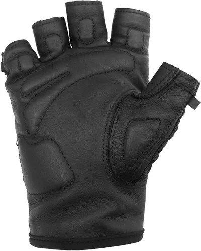 Vista 4 de Tough Gloves® Superset Leather Padded Workout Gloves for Gym Training Breathable, Weight-Lifting, Crossfit