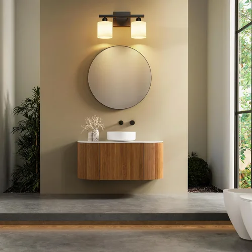 Vista 9 de Accesorios de iluminación de baño, accesorios de iluminación de baño sobre espejo, luces de tocador clásicas de interior, luz de tocador moderna