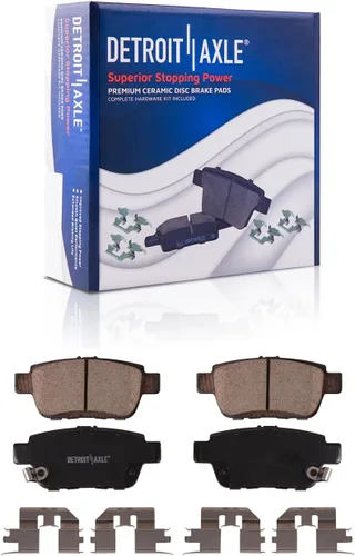 Vista 142 de Detroit Axle - Pastillas de Freno Delantero Izquierdo Reemplazo de Pinza de Disco para Ford Fusion Mazda 6 Lincoln MKZ Mercury Milan 2006-2012