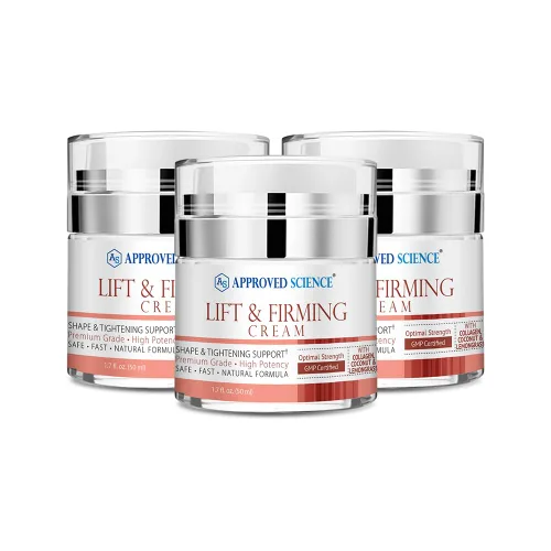 Vista 7 de Approved Science Crema reafirmante y reafirmante, mejora, aprieta, regordeta, nutre el busto y el trasero, sin parabenos ni soja, fragancia natural