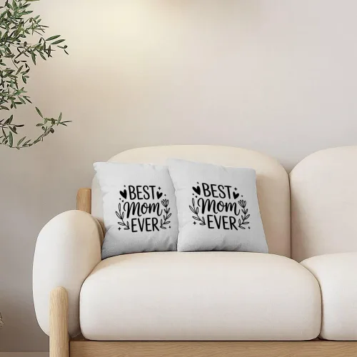 Vista 4 de Moms Valentines Day Gifts Accent Pillow Covers 16X16 for Mom Birthday Best Mom Presents Mama Gift Mama Bear Gifts Velvet Pillow Case Indoor Home