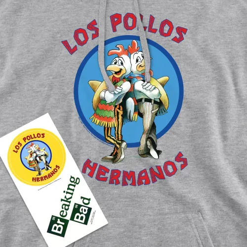Vista 4 de Popfunk Sudadera clásica con capucha Breaking Bad Los Pollos
