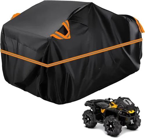 Vista 191 de Cubierta para ATV impermeable compatible con Arctic Cat H1 EFI TRV Cruiser 4x4 2011, cubierta de 210D para vehículos de 4 ruedas, cubierta para quad