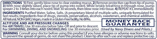 Vista 6 de Pressureze Spray nasal estéril totalmente natural sin conservantes para niños – Spray nasal de alivio rápido – para alergias y congestión sinusales
