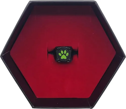 Vista 8 de ZAG STORE - Ladybug - Anillo de gato negro, Acero inoxidable, Acero inoxidable