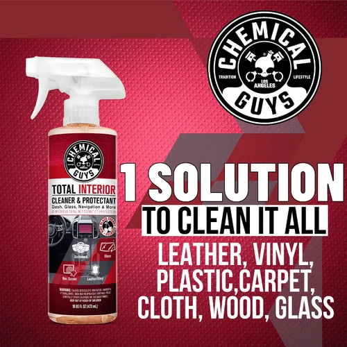 Vista 10 de Chemical Guys Limpiador y protector total de interiores, cereza negra