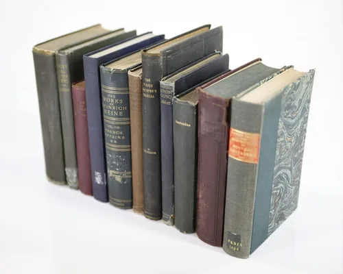 Vista 2 de Libros para decoración- Acentos decorativos para el hogar y la oficina, estilo antiguo (antiguo)