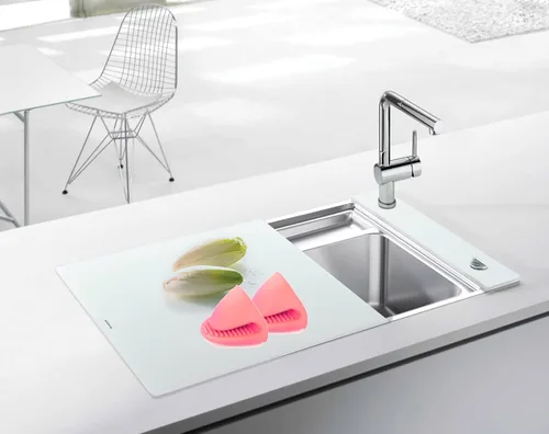 Vista 2 de UNIWARE® Soporte de silicona para ollas, agarres de pellizco, mini guante para horno, (1, naranja)