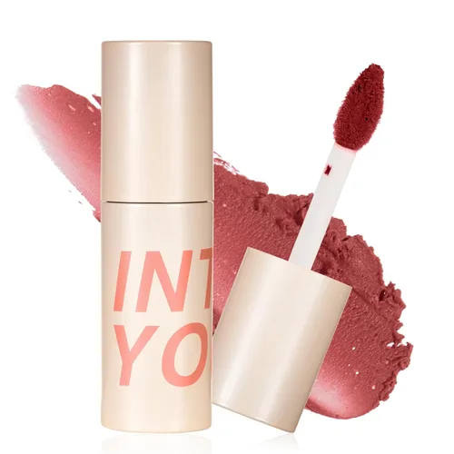 Vista 8 de INTO YOU Lápiz labial mate, Super Stay para mujer, tinte de labios de larga duración, impermeable, barro de labios, suave y ligero, mousse de C1