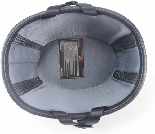 Vista 6 de Casco retro para jóvenes y adultos, casco clásico, medio casco, casco de motocicleta de perfil bajo, casco abierto para hombres y mujeres, aprobado