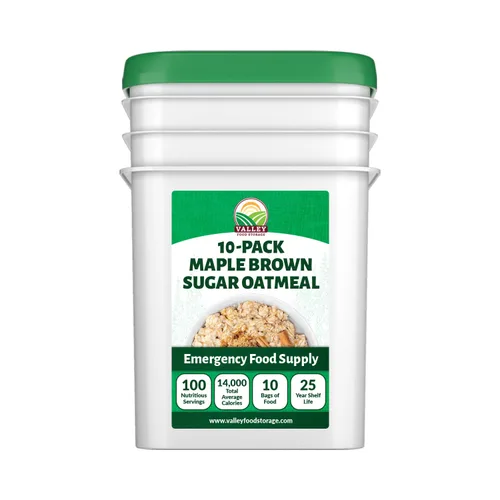 Vista 35 de Kit de suministro de alimentos a largo plazo de 180 días 2,100 porciones, +75g de proteína diaria y +1,800 calorías por día Alimentos