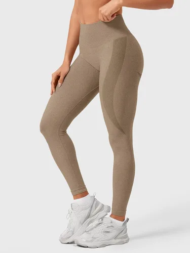 Vista 125 de HIGORUN - Leggings sin costuras para mujer, moldeadores, con diseño gráfico de sonrisas, de cintura alta, para el gimnasio, yoga o hacer ejercicio