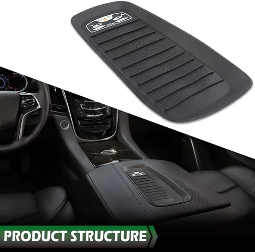 Vista 9 de GRAND ORANGE Almohadilla de carga inalámbrica grande compatible con 2015 2016 2017 GM OEM Cadillac Escalade/ESV XL Compatible with 2015 2016 2017