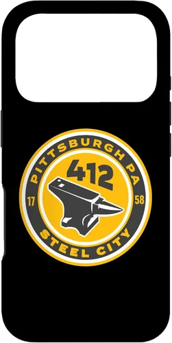 Vista 30 de Pittsburgh Steel City 412 Case for iPhone 16