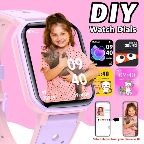 Vista 7 de Reloj inteligente para niños y adolescentes, no necesita teléfono, rastreador de actividad física para niños y niñas, reloj con 19 modos deportivos