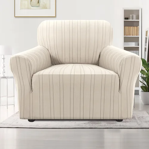 Vista 27 de H.VERSAILTEX Fundas de Loveseat de Alta Elasticidad, Funda de Sofá de 1 Pieza Antideslizante con Parte Inferior Elástica, Fundas de Sofá Gruesas