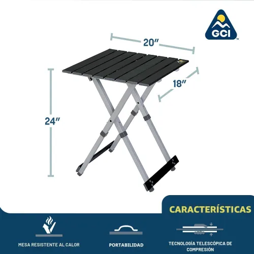 Vista 2 de GCI Outdoor Mesa plegable