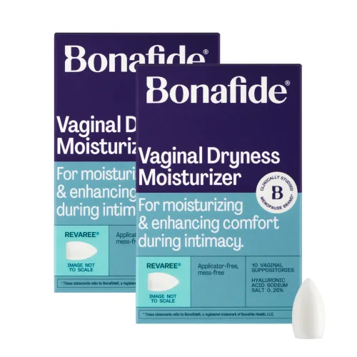 Vista 8 de Revaree de Bonafide. Humectante vaginal con 5 mg de ácido hialurónico. — Suministro de 1 mes (10 inserciones)