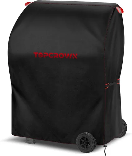 Vista 9 de TOPCROWN Funda para parrilla al aire libre, ajuste universal para parrilla de gas de barbacoa de 30 a 32 pulgadas, impermeable, anti-UV, tela Oxford