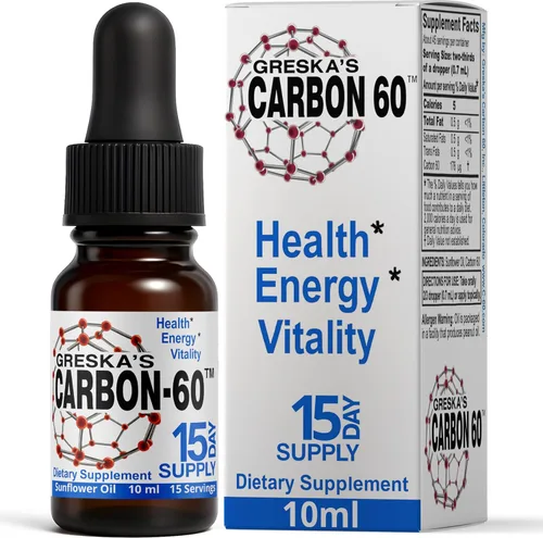 Vista 8 de Greska's Carbon-60 Suministro de 3 meses (paquete de dos 45 días)