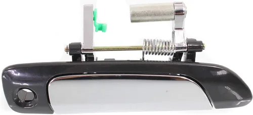 Vista 8 de Manija de puerta exterior compatible con Honda Civic 2001-2005, manija de puerta delantera y trasera, lado derecho e izquierdo, juego de 4 manijas