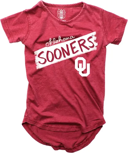 Vista 68 de Wes and Willy NCAA - Camiseta Burnout para niñas S/S