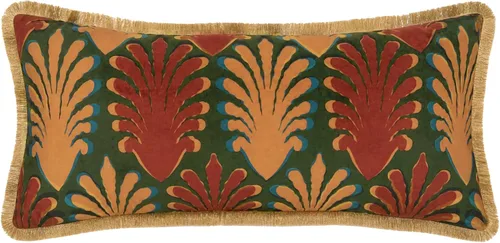 Vista 28 de patdrea Funda de almohada de terciopelo francés de diseño, 18 x 18 pulgadas Aviario