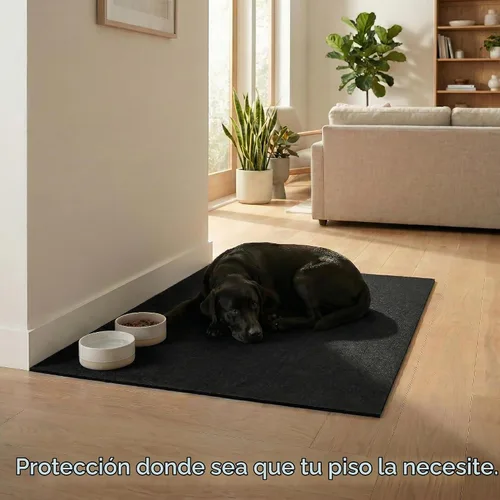 Vista 7 de Rollo de piso de goma resistente de 1/4" de espesor de Floor Inc Tapetes de piso de goma reciclada flexibles para gimnasio en casa Tapete
