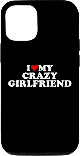 Vista 28 de Ich Liebe Meine verrückte Freundin GF - Rotes Herz [German Language] Case for iPhone 17