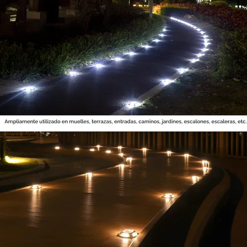 Vista 6 de AGPTEK Luz solar para entrada al aire libre, 1 paquete, 2 modos