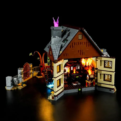 Vista 3 de BRIKSMAX Kit de iluminación LED para LEGO-21341 Disney Hocus Pocus: The Sanderson Sisters' Cottag, compatible con el modelo de bloques