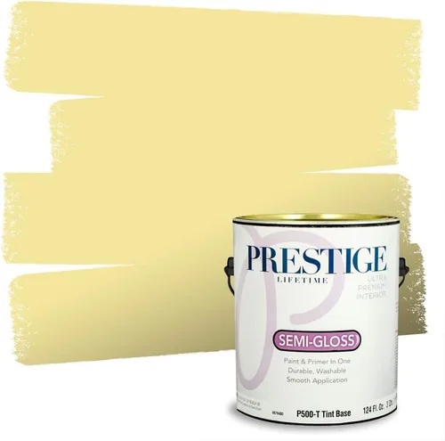 Vista 189 de PRESTIGE Pinturas de pintura exterior e imprimación en uno, 1 galón, plano, combinación comparable de Benjamin Moore* Pila de heno