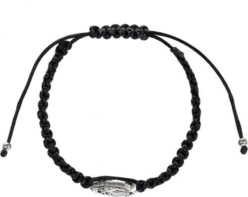 Vista 5 de BONITTER 612 PCS Virgen MaríaSan BenitoSan Judas pulsera rosario hecho a mano nudo rojo cuerdas pulseras de la suerte pulsera hombres o mujeres como