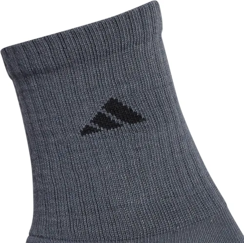 Vista 3 de adidas boys Kids-boysGirls Cushioned Angle Stripe Crew Socks 6-pair