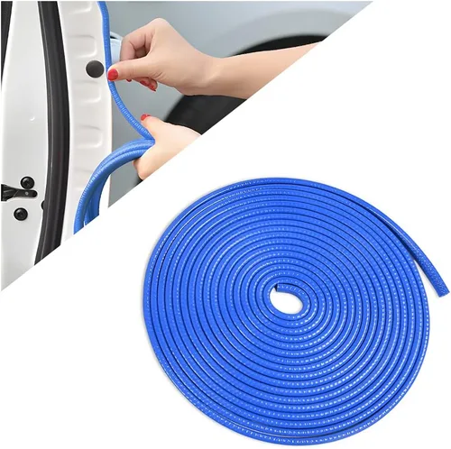 Vista 15 de Protector de borde para puerta de automóvil, sello de goma universal en forma de U, protectores de borde de barco de aluminio, no requiere
