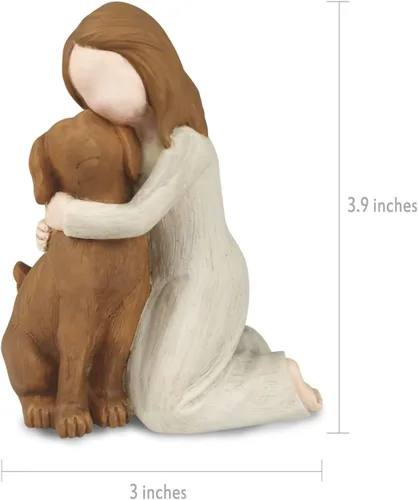 Vista 5 de Hensonever Figuras de ángel - Ángel de la Amistad regalos conmemorativos para los amantes