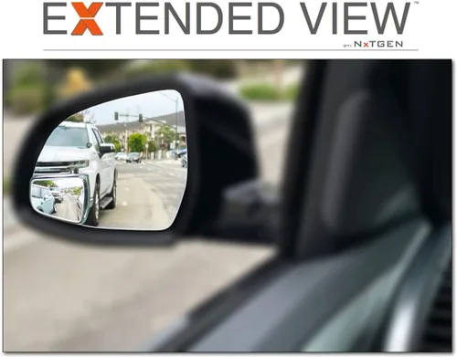 Vista 8 de Espejos de punto ciego, compatibles con BMW X3 Extended View, juego de 2 piezas (izquierda y derecha)